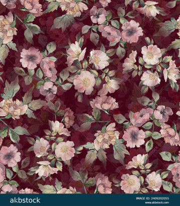 Seamless Floral flower