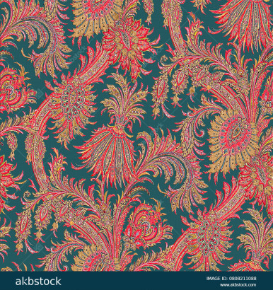 Paisley patterns for Textile Digital Print