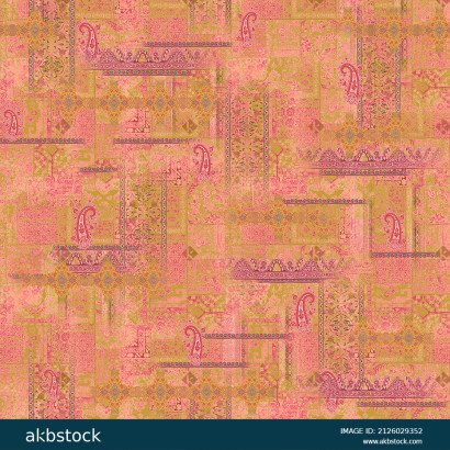 Paisley patterns for Textile Digital Print