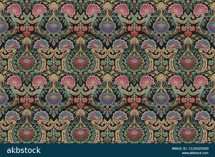 Paisley patterns for Textile Digital Print