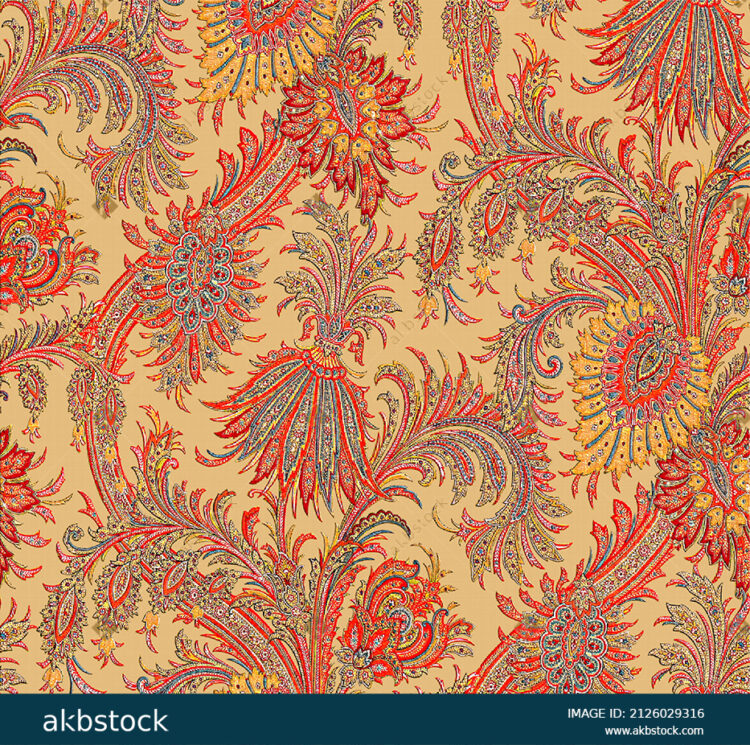 Paisley patterns for Textile Digital Print