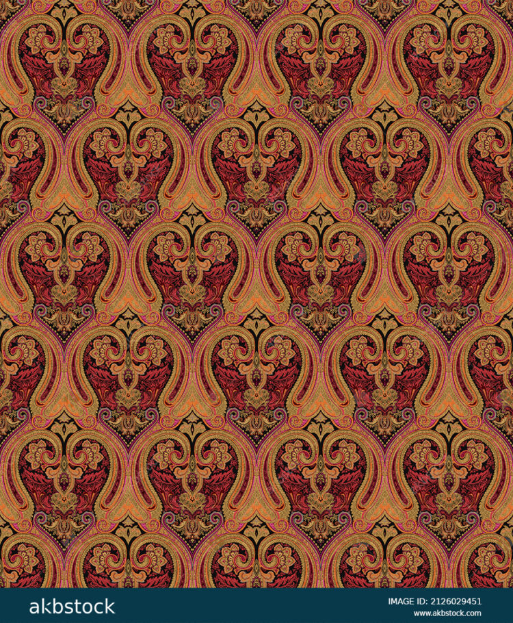 Paisley patterns for Textile Digital Print