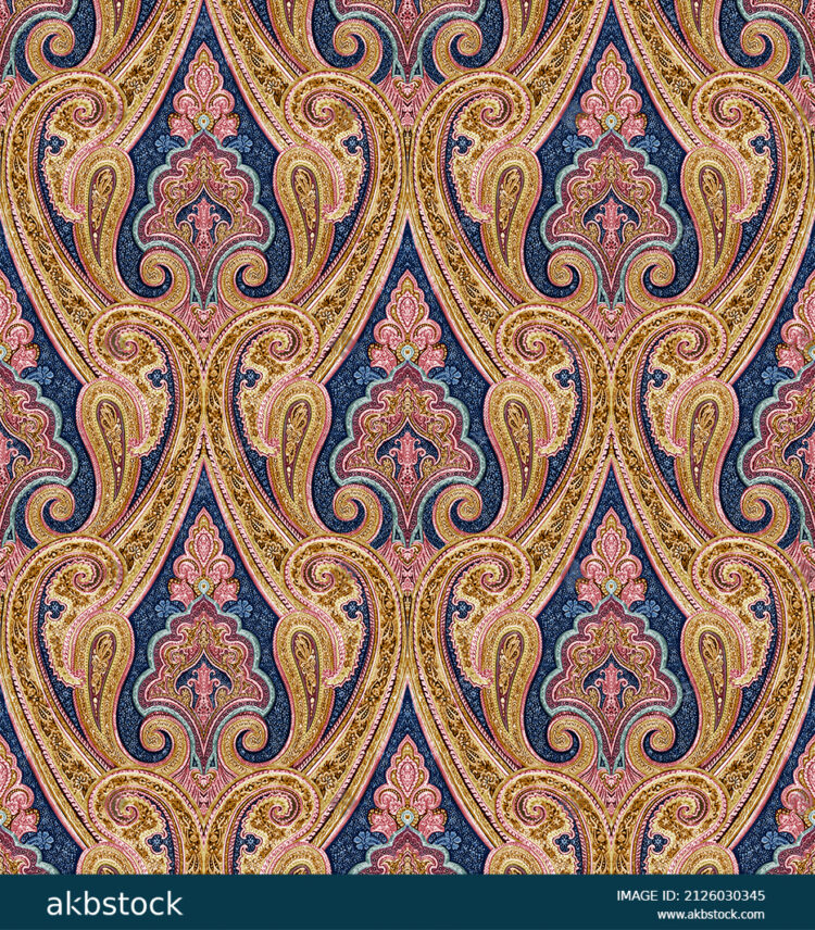 Paisley patterns for Textile Digital Print