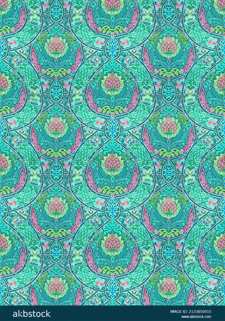 Paisley patterns for Textile Digital Print