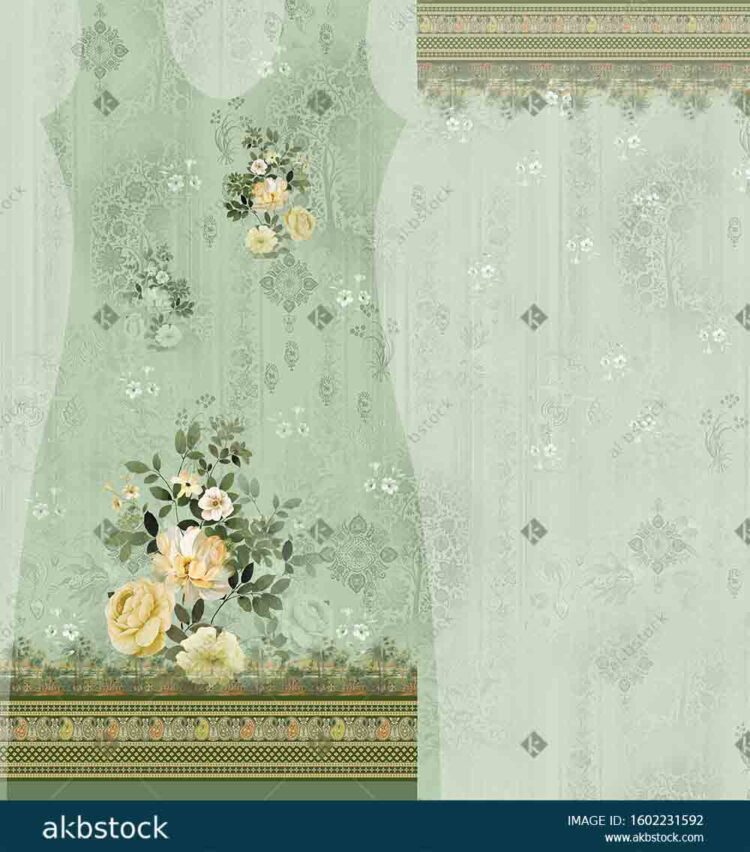 Kurti Fron & Back With Sleeve