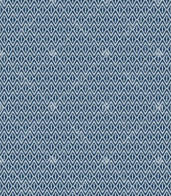 Modern Geometric Dotted Seamless Pattern in Deep Blue and White