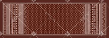 Traditional Geometric Border Dupatta Design in Rich Maroon Tones