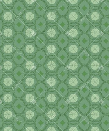 Minimal Geometric Lattice Seamless Pattern in Soft Sage Green