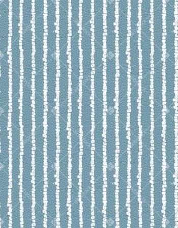 Mist Blue Resist Stripe Seamless Pattern with Irregular Handcrafted Linear Texture