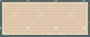 Elegant Beige Geometric Dupatta Border Design with Minimal Diamond Buti Pattern