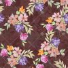 Elegant Watercolor Floral Seamless Pattern Set in Four Versatile Colorways - Color 2