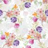 Elegant Watercolor Floral Seamless Pattern Set in Four Versatile Colorways - Color 4