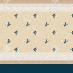 Soft Meadow Floral Dupatta - Color 1