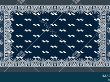 Royal Buti Border Dupatta in Elegant Ethnic Colorways - Color 1