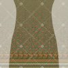 Olive Gulnaar Heritage Kurti Front and Back Panel Design - Color 2