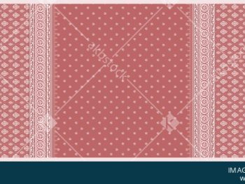 Traditional Border Dupatta Design with Allover Buti and Multiple Color Variations - Color 1