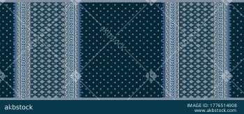 Traditional Border Dupatta Design with Allover Buti and Multiple Color Variations - Color 2
