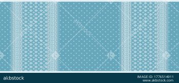 Traditional Border Dupatta Design with Allover Buti and Multiple Color Variations - Color 5
