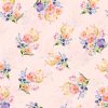 Elegant Watercolor Floral Seamless Pattern with Soft Botanical Bouquets - Color 2