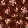 Elegant Watercolor Floral Seamless Pattern with Soft Botanical Bouquets - Color 3