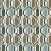 Geometric Hexagon Seamless Pattern Set with Five Earthy Colorways - Color 3