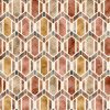 Geometric Hexagon Seamless Pattern Set with Five Earthy Colorways - Color 4