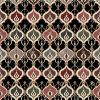 Moroccan Ornamental Geometric Seamless Pattern with 4 Luxury Colorways - Color 3