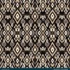 Traditional Ikat Diamond Seamless Pattern Set with Four Coordinated Colorways - Color 1