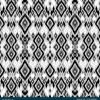 Traditional Ikat Diamond Seamless Pattern Set with Four Coordinated Colorways - Color 4