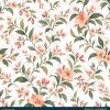 Elegant Floral Seamless Pattern Set with Five Sophisticated Colorways - Color 3