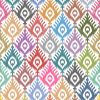 Contemporary Ikat Home Decor Seamless Pattern - Color 2