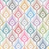 Contemporary Ikat Home Decor Seamless Pattern - Color 4